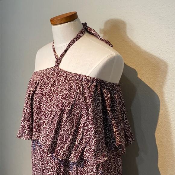 Rebecca Minkoff Havasu Cold-Shoulder Midi Dress - Picture 5 of 14